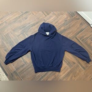 NWT Aerie Jet Setter Hoodie dark navy oversized size xs